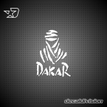 Dakar Logo Sticker Dakar Logo Sticker